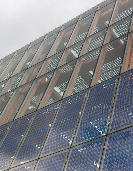 Fassadenintegrierte Photovoltaik