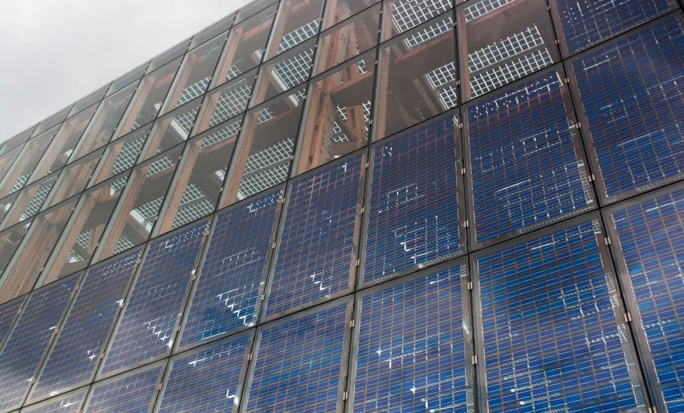 Fassadenintegrierte Photovoltaik