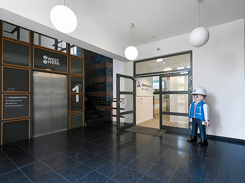 der Eingangsbereich des Seminarzentrums in Berlin