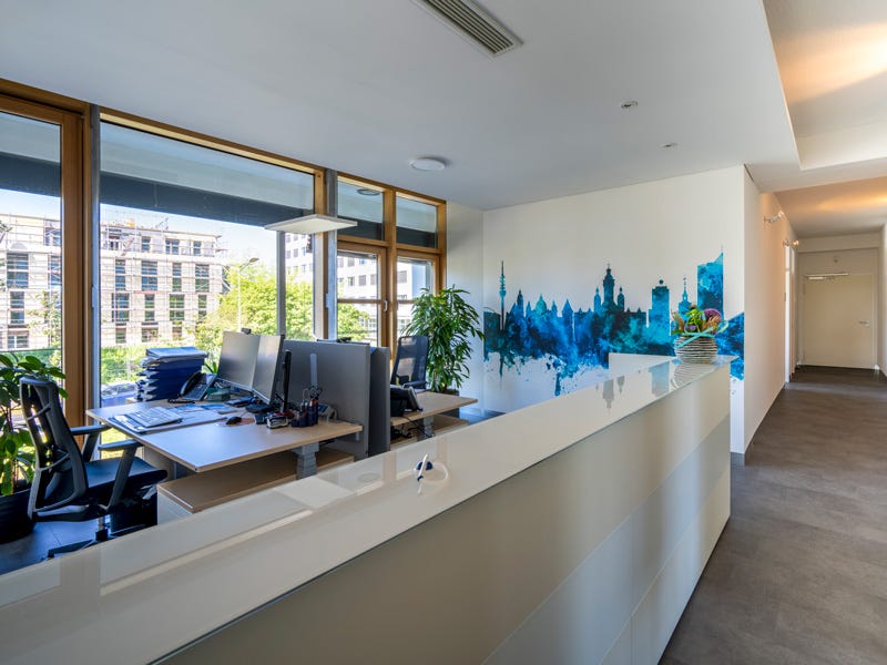 Empfangstresen f&uuml;r die Anmeldung der Seminarteilnehmer 