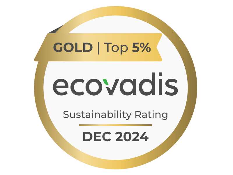 EcoVadis Gold 2024 Auszeichnung