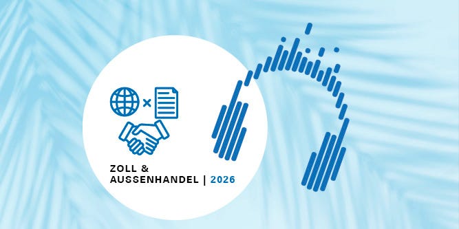 Podcademy Island Logo: Zoll & Au&szlig;enhandel