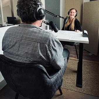 Podcast Aufnahme
