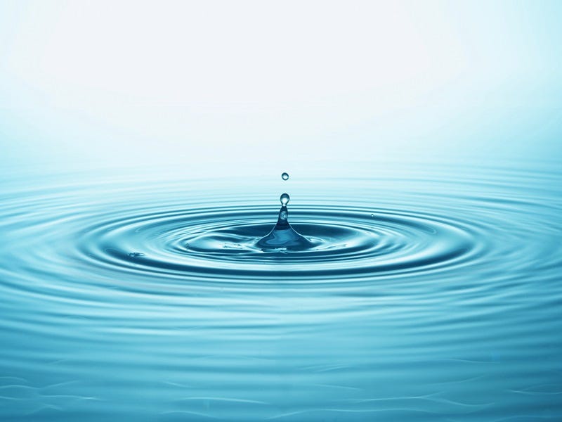 Entnahme einer Wasserprobe