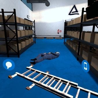 Erste Hilfe Schulung durch die VR-Brille
