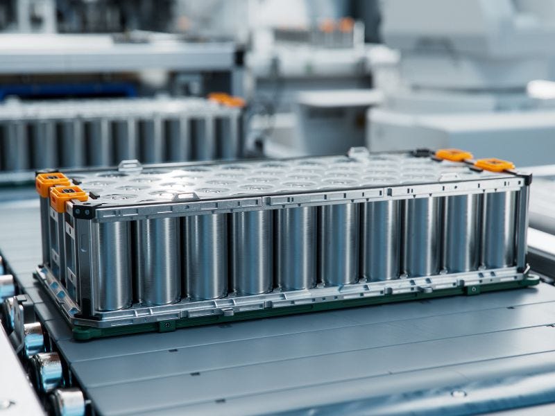 Batterien in der Batterieprodution Batterien in der Batterieprodution